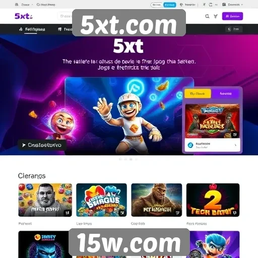 Navegação e usabilidade do site 5xt.com